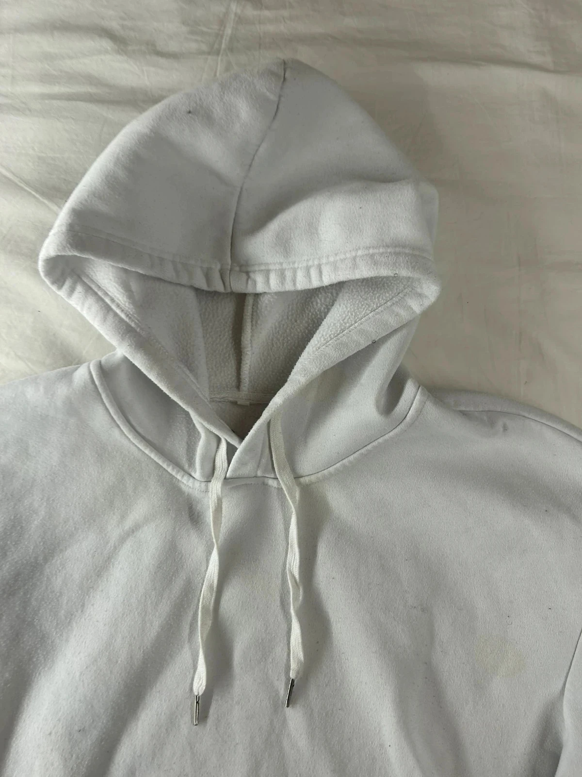 Vintage white hoodie – photo 7
